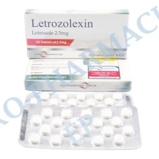 Letrozolexin (Letrozole)- 2.5 mg/tab – 20 tab/blister EU Euro-Pharmacies